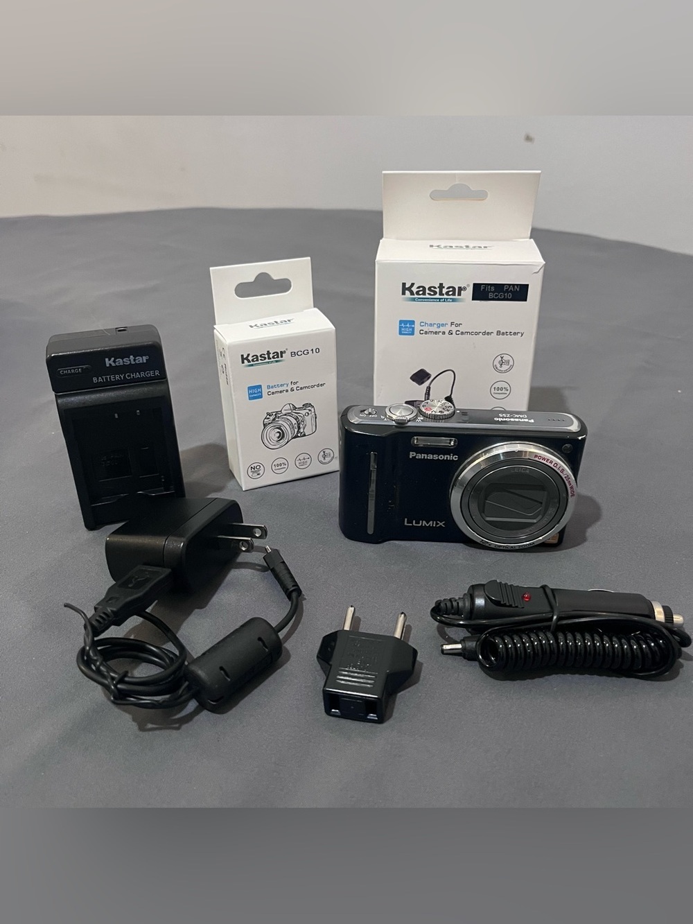 Panasonic Lumix DMC-ZS5 Digital Camera with 12x Optical Zoom Tested Work Battery